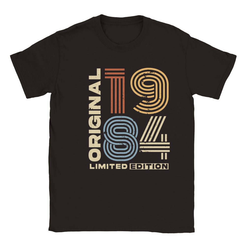Vintage 1984 Retro 40th Birthday Classic Kids Crewneck T-shirt