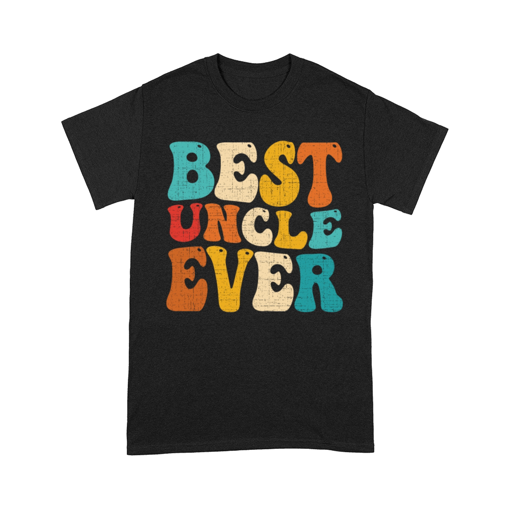 Best Uncle Ever Retro Vintage Uncle Fathers Day Comfort T-shirt