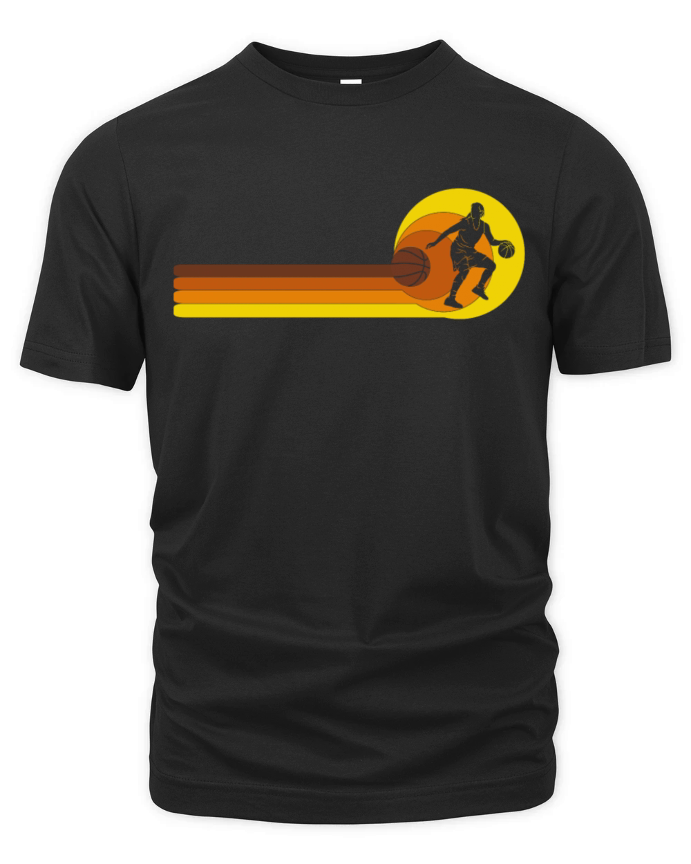 Basketball-Player Vintage 70s 80s Years Birthday Organic Unisex T-shirt