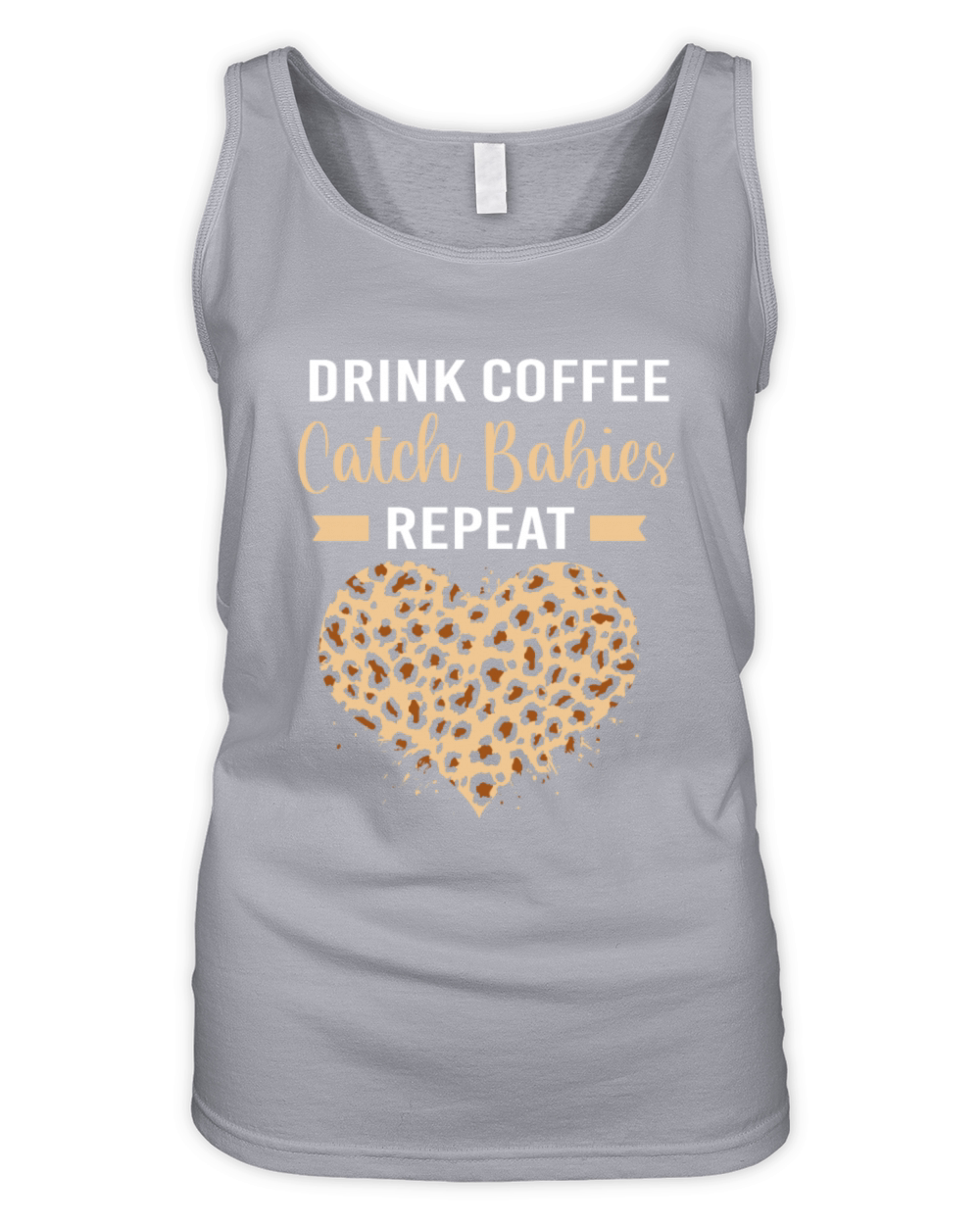 Funny Coffee Catch Baby Delivery Nurse Ld Nurse Organic Women's Tank Top
