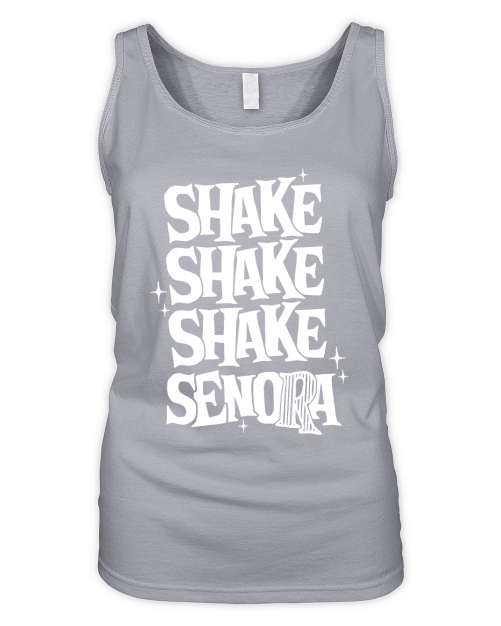 Funny Halloween Shake Shake Shake Senora Hallowee Organic Women's Tank Top