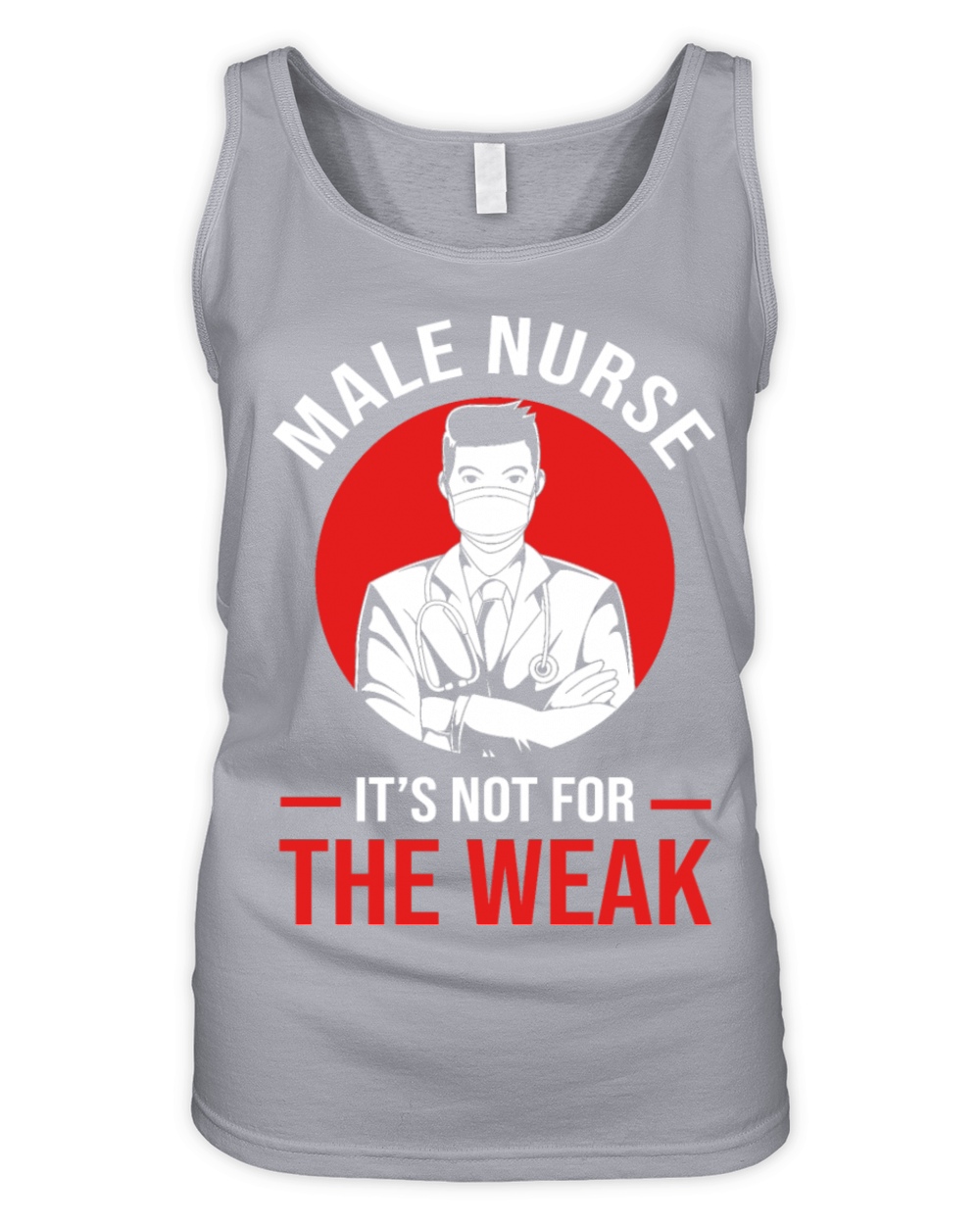 Its Not For The Weak RN Nursing Male Nurse Organic Women's Tank Top