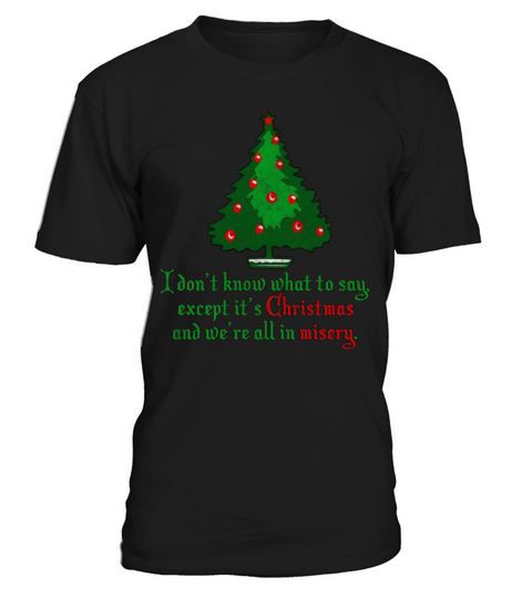 Christmas Misery Vintage T-Shirt Unisex