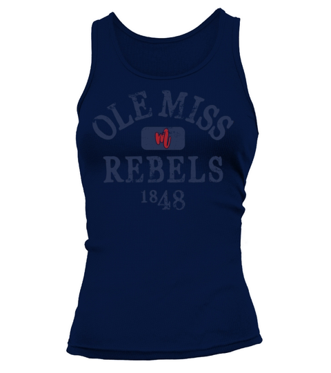 Mississippi Rebels 1848 Vintage Logo Tank top Woman