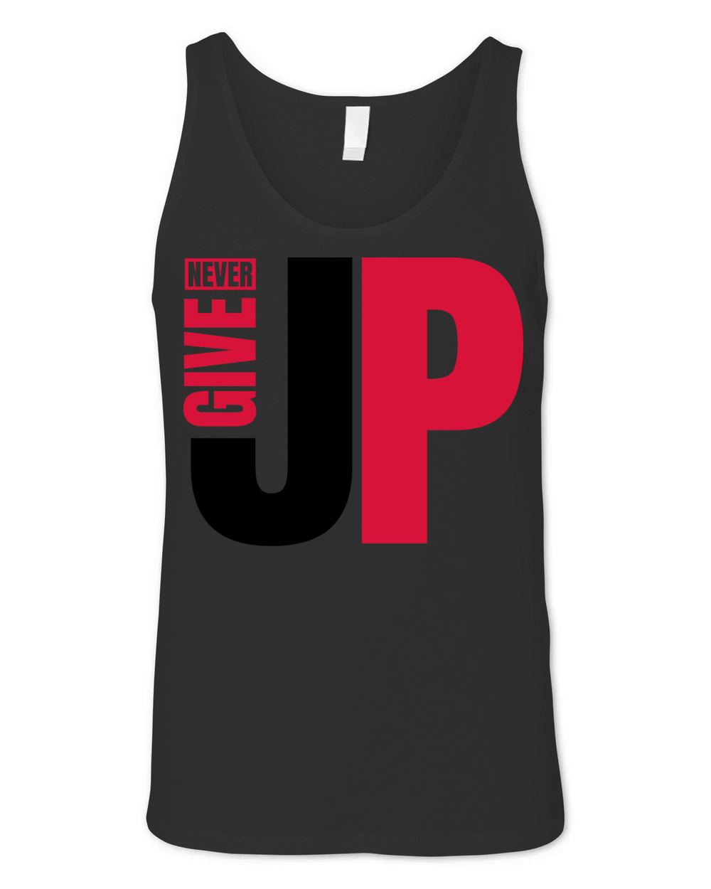 Never Give Up Unisex Jersey Tank