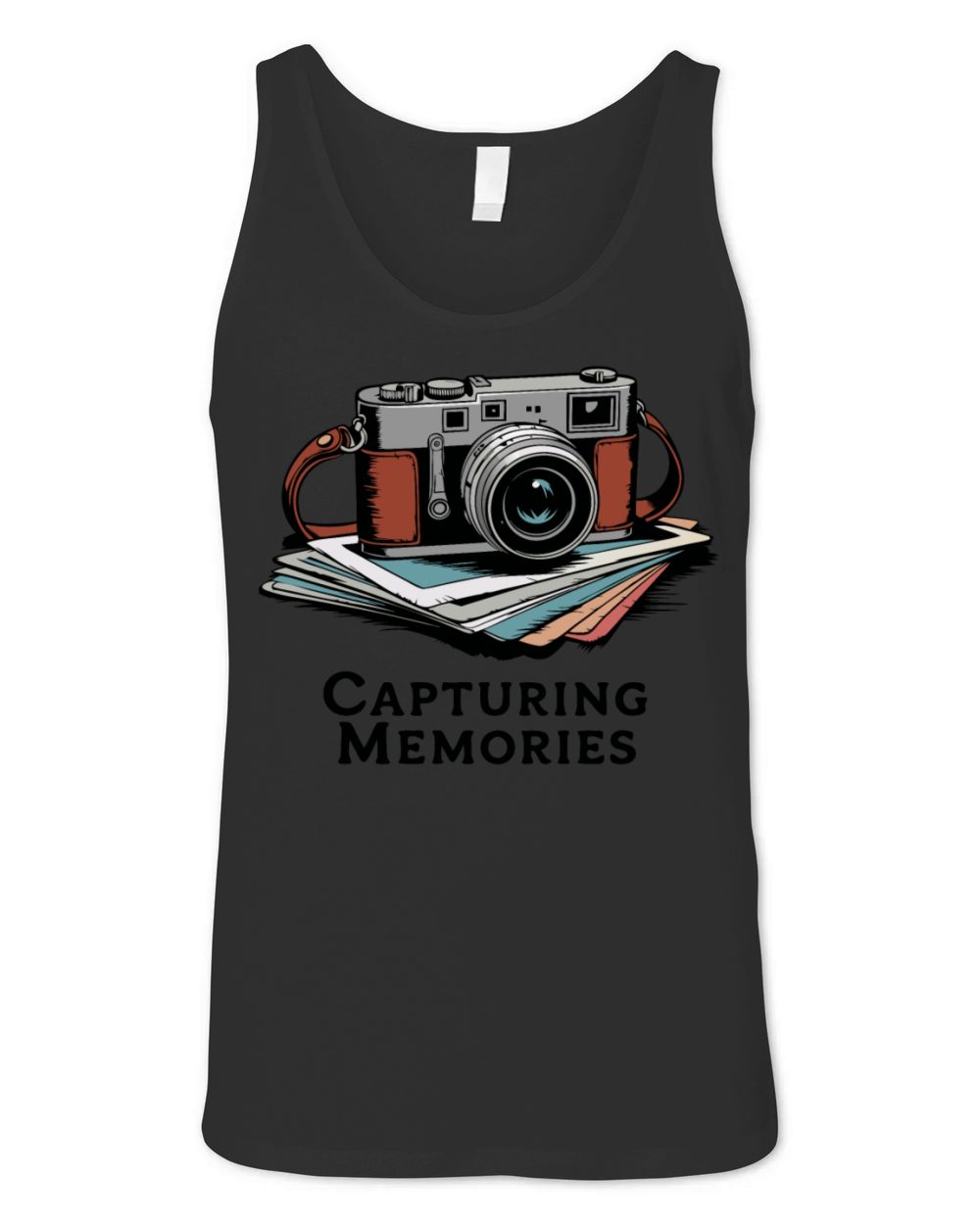 vintage camera memories Unisex Jersey Tank