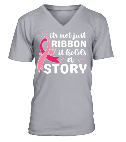 Its not just ribbon it holds a story support shirt V-Neck T-shirt