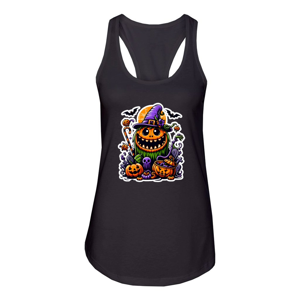 Pumpkin which Women's Racerback Tank