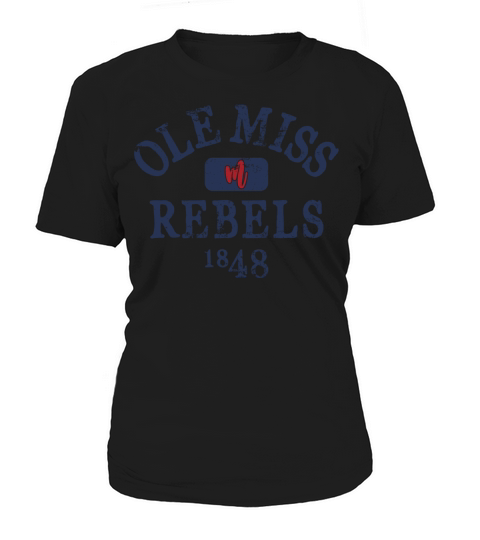 Mississippi Rebels 1848 Vintage Logo Women's T-Shirt