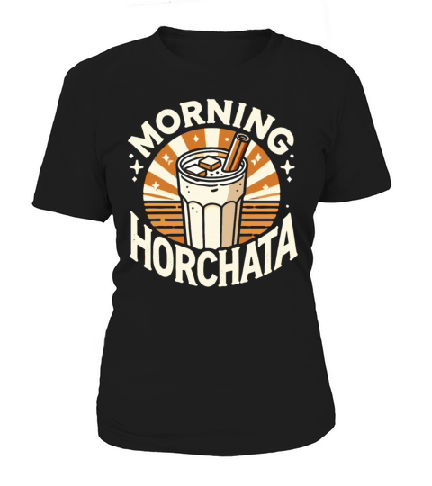 Vintage Retro Style Horchata Mexican Drink Summer Women's T-Shirt