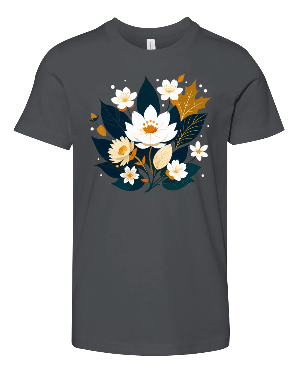 Autumnal Bloom Youth Unisex Jersey Tee