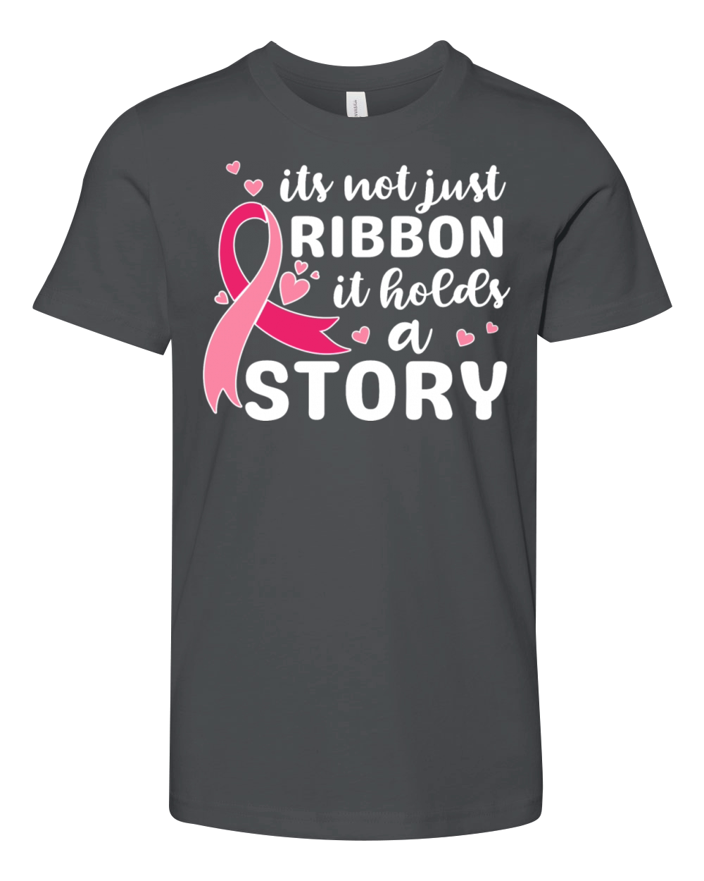 Its not just ribbon it holds a story support shirt Youth Unisex Jersey Tee