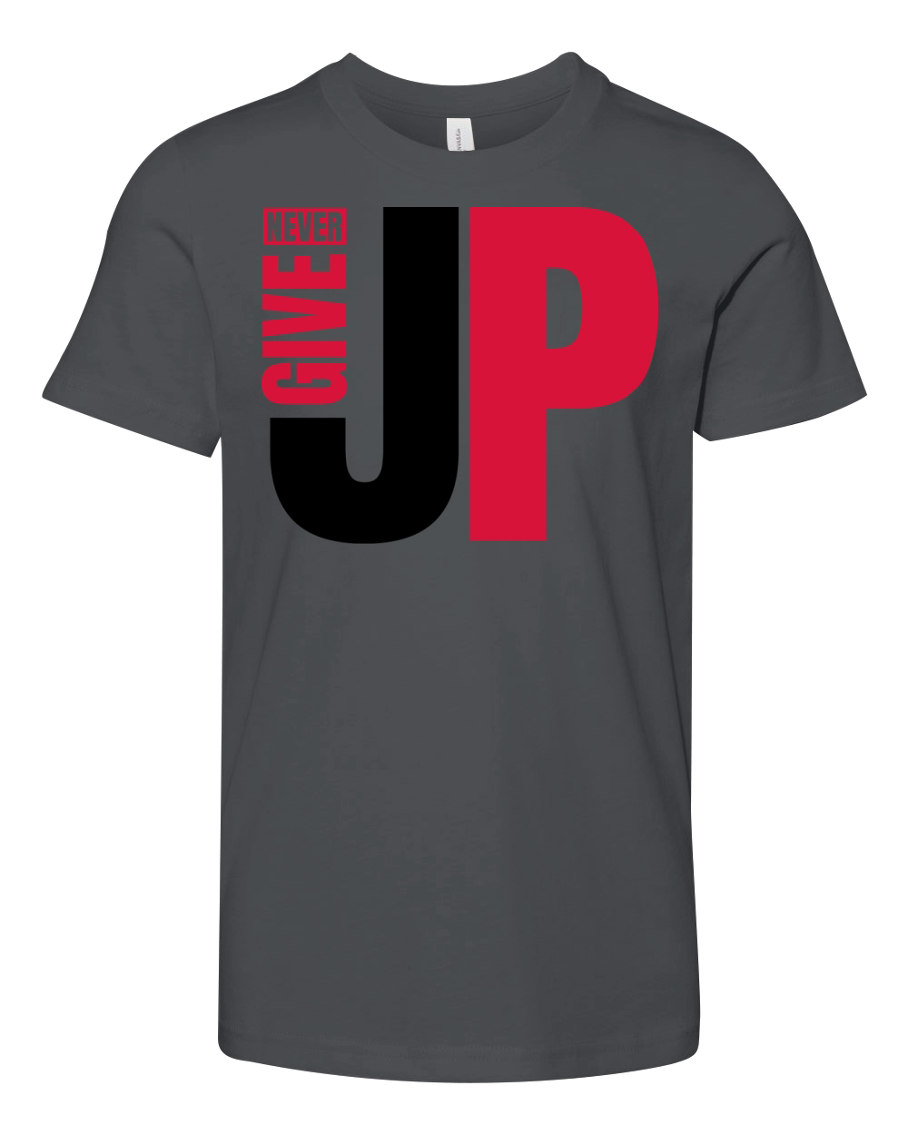 Never Give Up Youth Unisex Jersey Tee