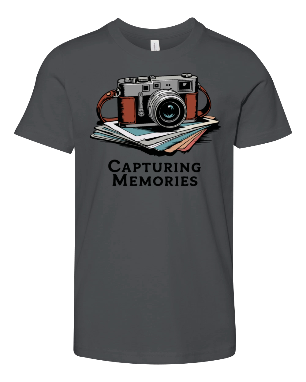 vintage camera memories Youth Unisex Jersey Tee