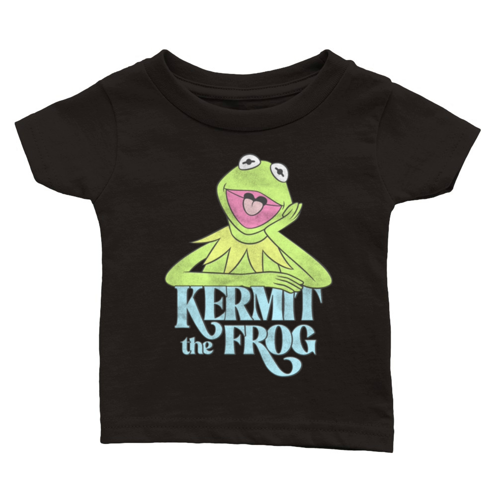 Muppets Kermit The Frog Vintage Classic Baby Crewneck T-shirt