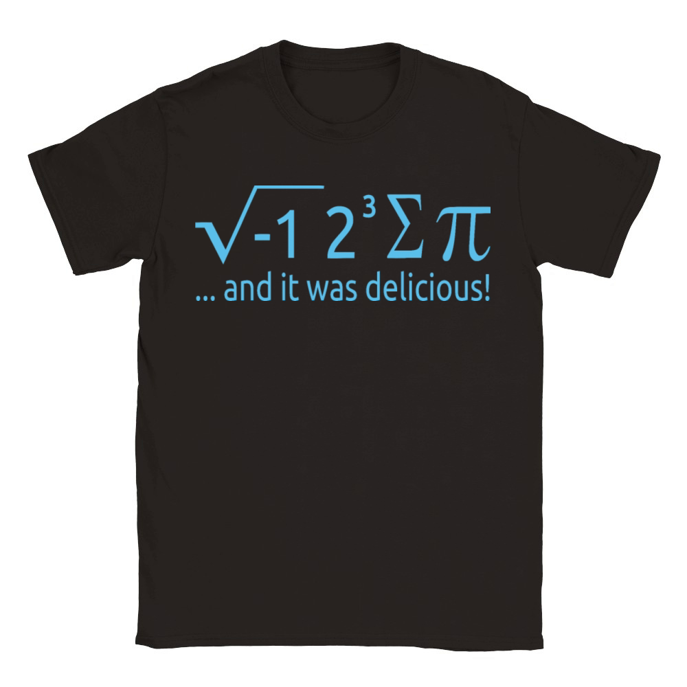 I Ate Some Pie And It Was Delicious 8 Pi Day 2BK3 Classic Kids Crewneck T-shirt