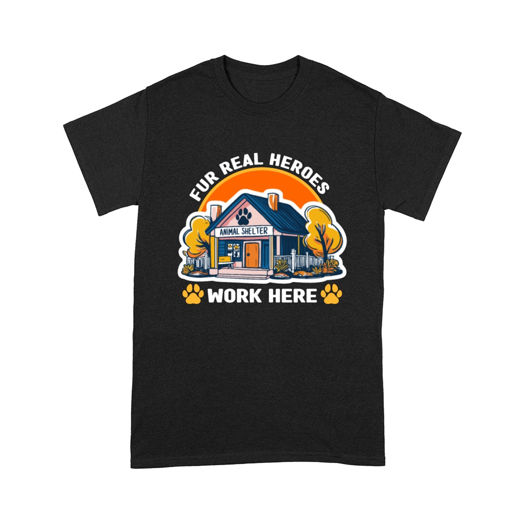 Animal Shelter Fur Real Heroes Work Foster Home Comfort T-shirt