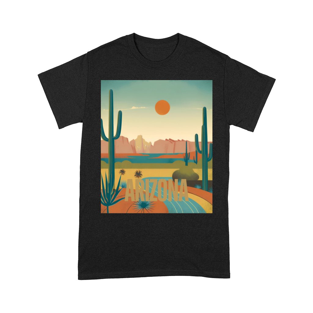 Arizona Desert Vintage Sunset T-Shirt Comfort T-shirt