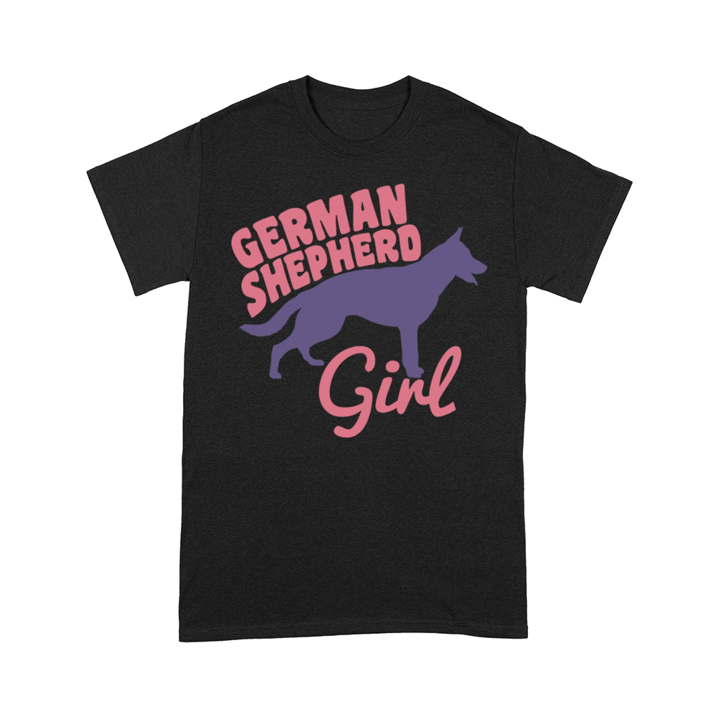 Funny German Shepherd Girl Comfort T-shirt