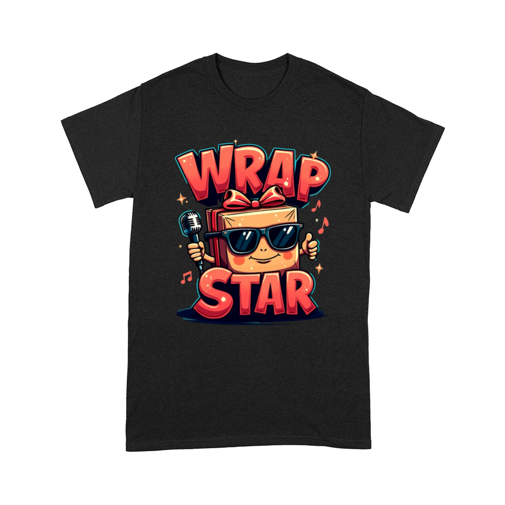 Wrap Star Christmas Present Comfort T-shirt
