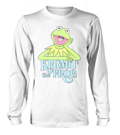 Muppets Kermit The Frog Vintage Long sleeved Unisex