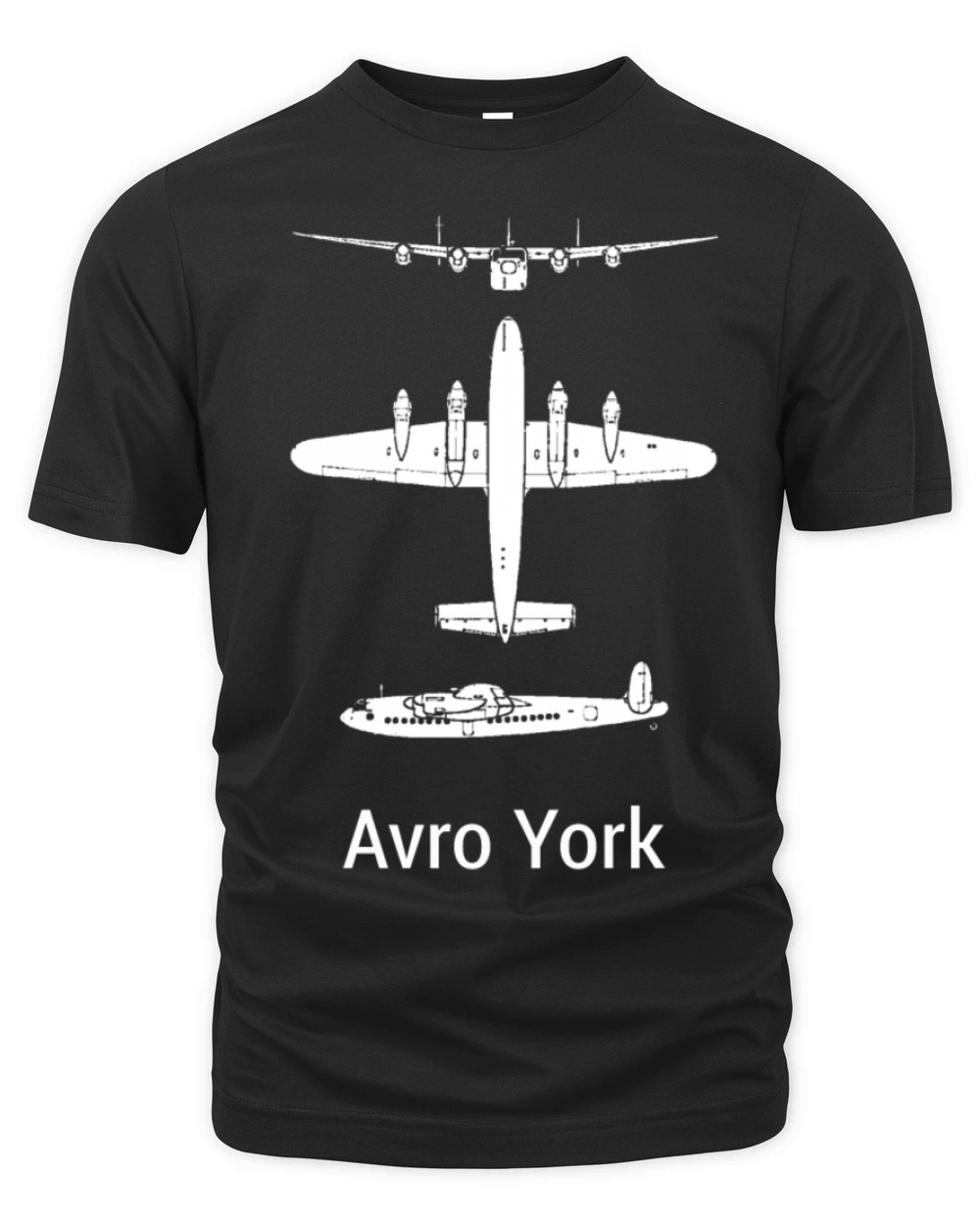 Avro York airplane Organic Unisex T-shirt