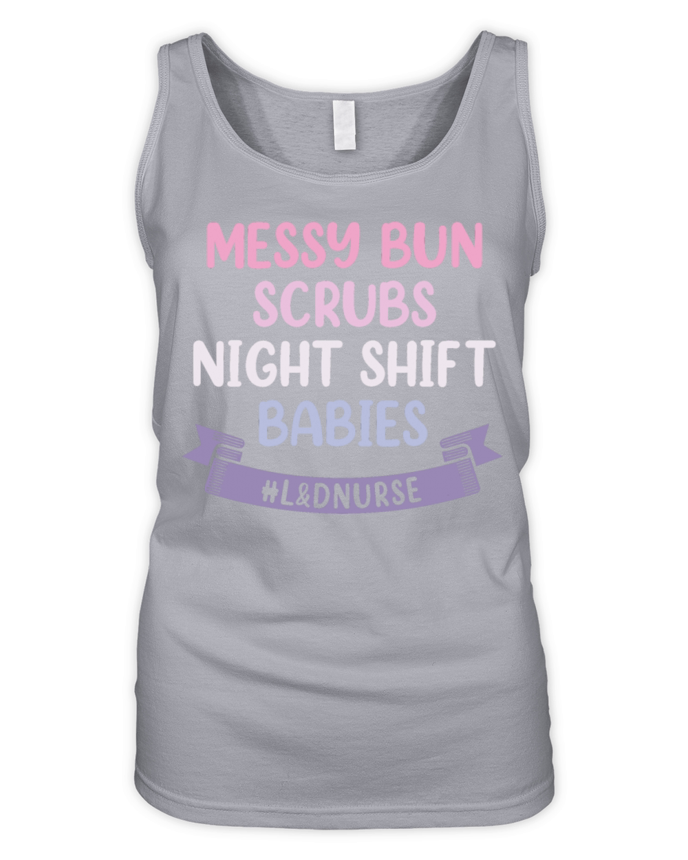 Funny Night Shift Nursing Labor And Delivery Nurse Organic Women's Tank Top