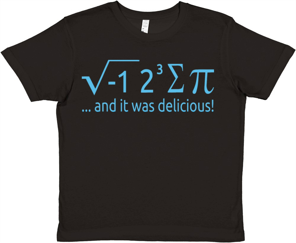 I Ate Some Pie And It Was Delicious 8 Pi Day 2BK3 Premium Kids Crewneck T-shirt