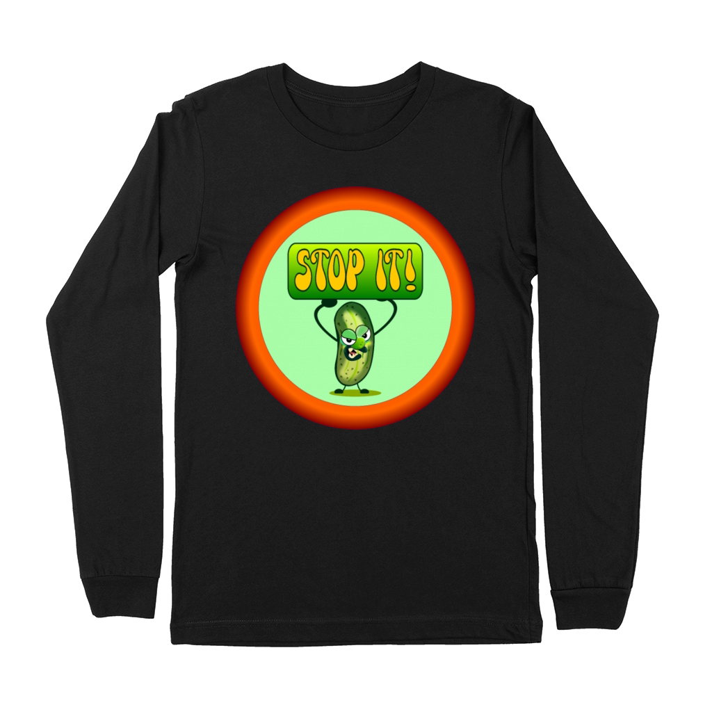 STOP IT - CUCUMBER SALAD TREND Premium Long Sleeve