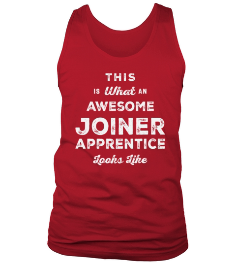 Funny Job Occupation Joiner Apprentice Tank Top Unisex
