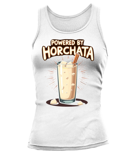 Vintage Retro Style Horchata Mexican Drink Summer Tank top Woman
