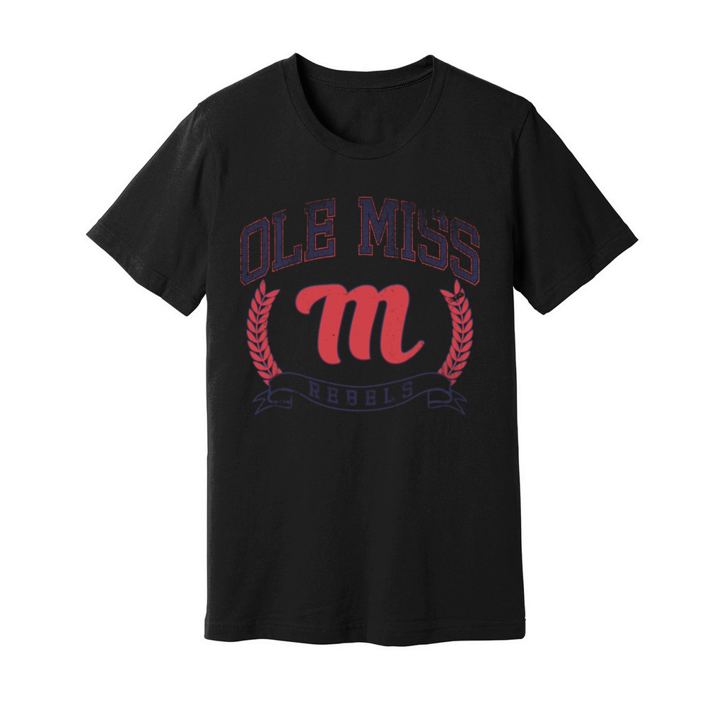 Mississippi Rebels Victory Vintage Secondary Unisex Jersey Tee