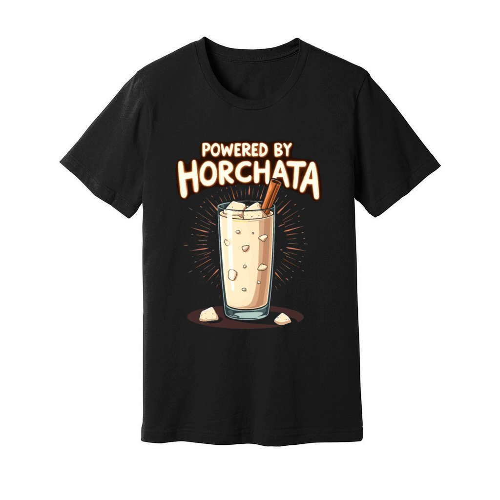 Vintage Retro Style Horchata Mexican Drink Summer Unisex Jersey Tee