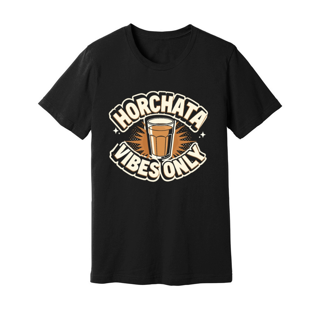 Vintage Retro Style Horchata Mexican Drink Summer Unisex Jersey Tee