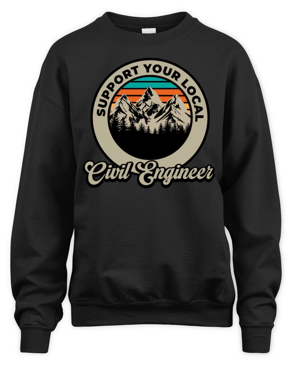 Civil Engineer Unisex Premium Crewneck Sweatshirt