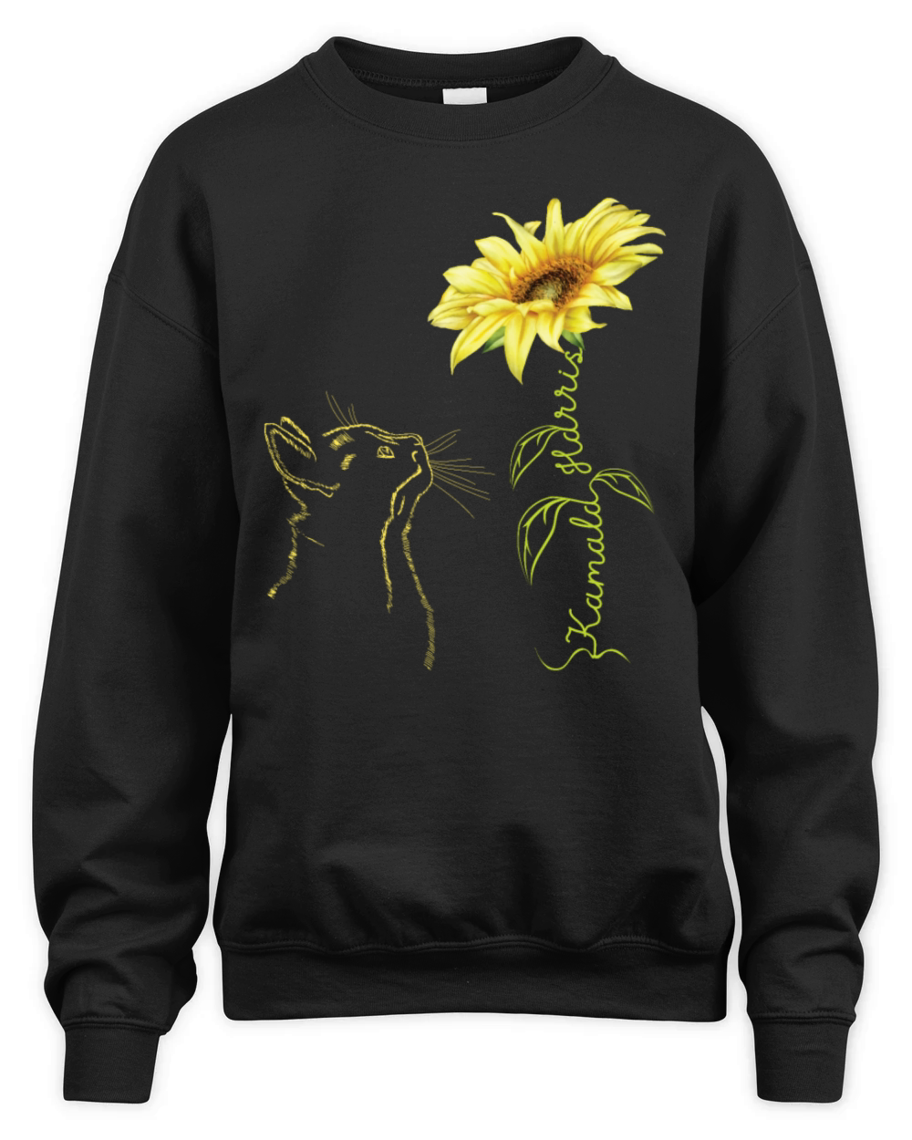 Kamala Harris For President 2024 Sunflower Vintage Unisex Premium Crewneck Sweatshirt