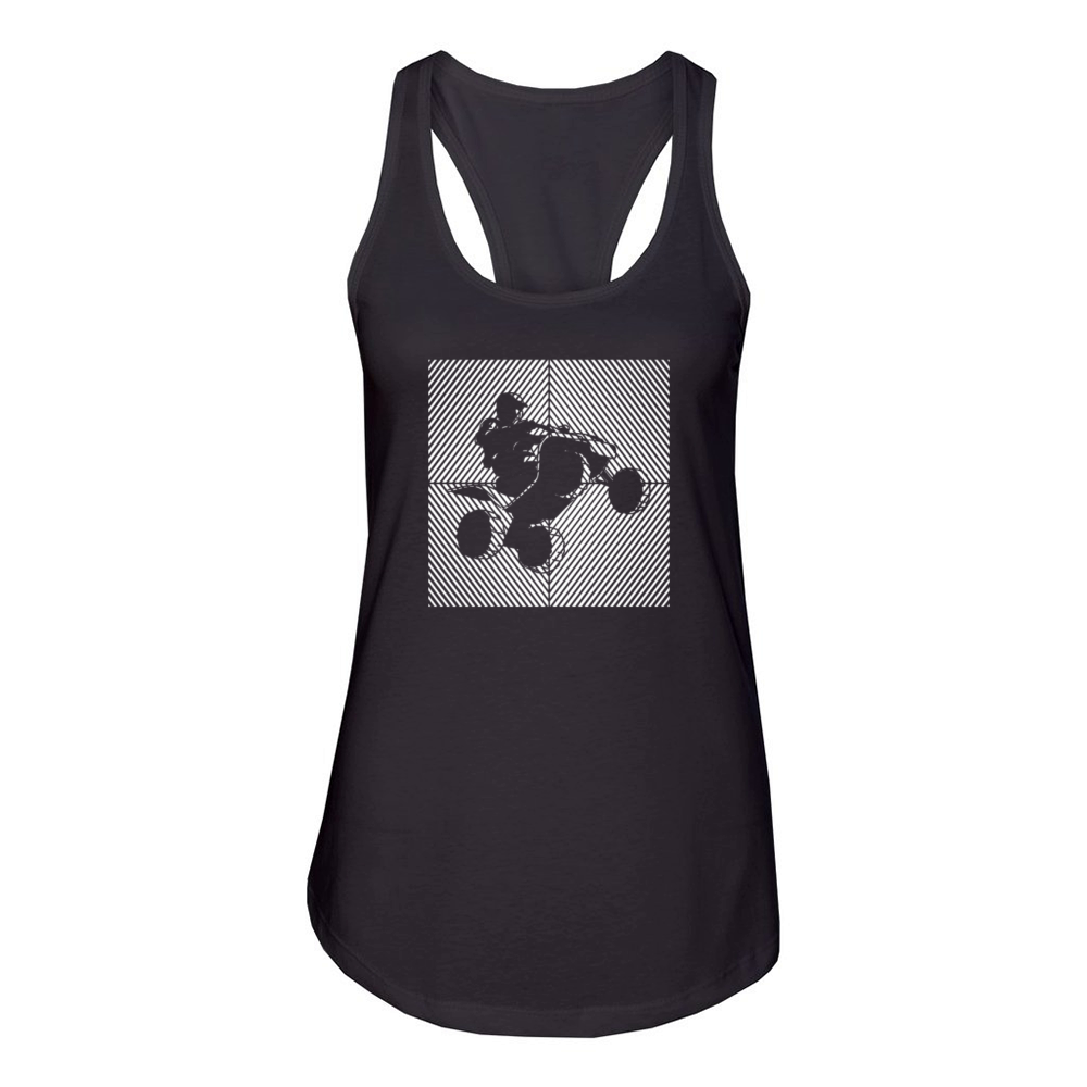 ATV Quad bike Offroad Vehicles Quad ATV Women's Racerback Tank