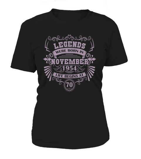 Legends born 1954 November vintage western Women's T-Shirt