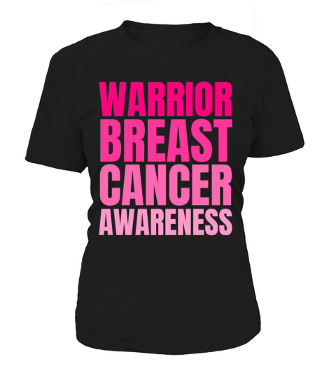 Pink Warrior Breast Cancer Awareness Support Women's T-Shirt