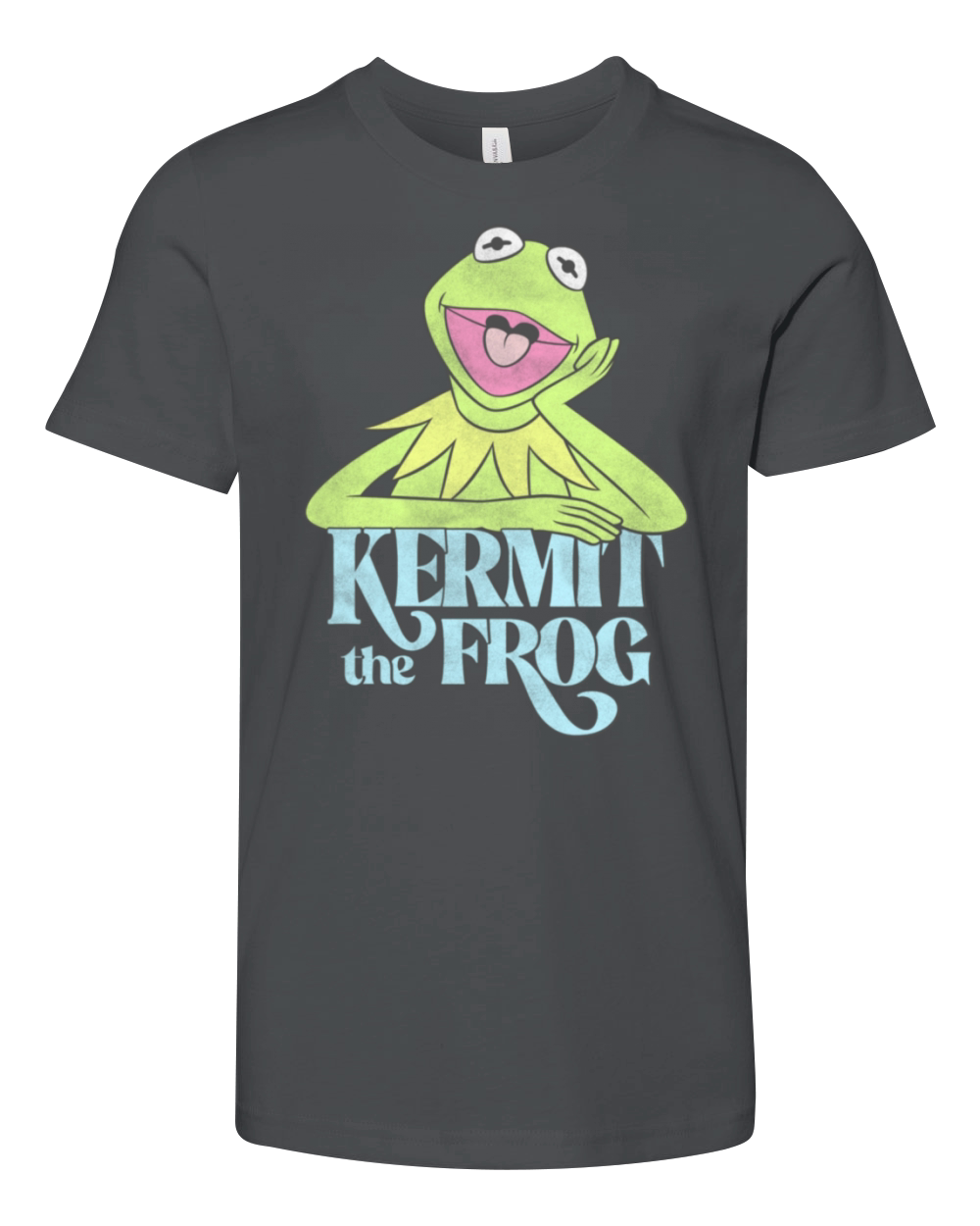 Muppets Kermit The Frog Vintage Youth Unisex Jersey Tee