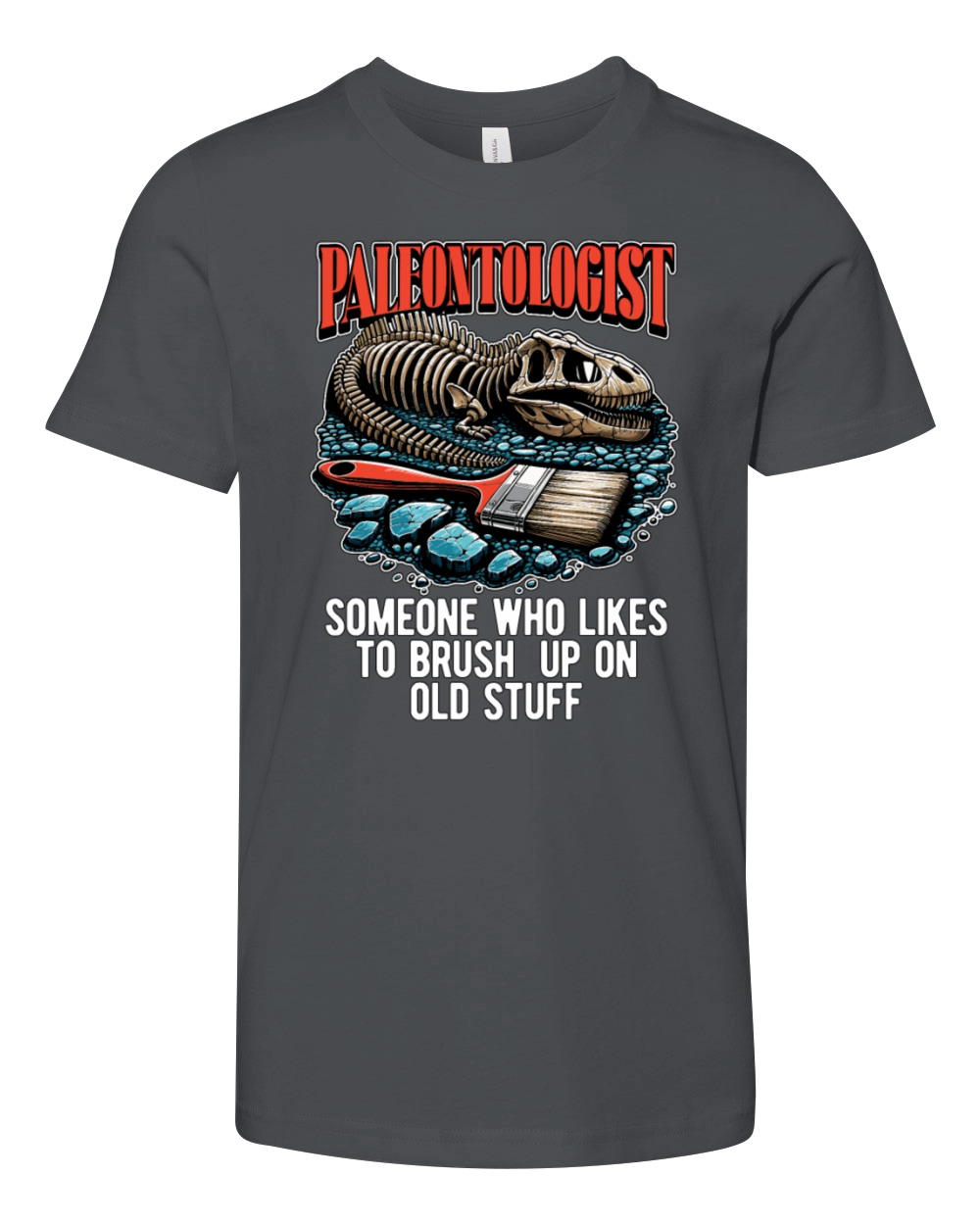 Paleontologist Someone Who Likes Fossil Hunting Youth Unisex Jersey Tee