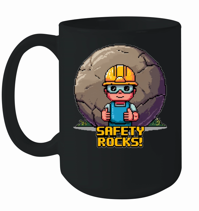 Safety Rocks 01 Ceramic Mug