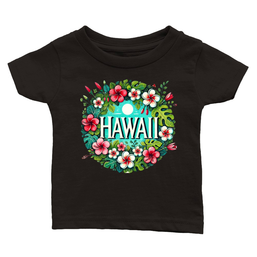 Hawaii Classic Baby Crewneck T-shirt
