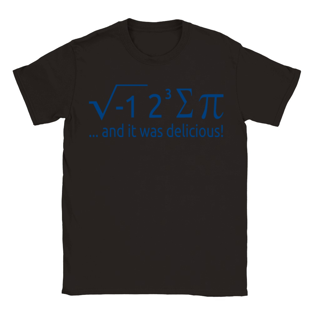 I Ate Some Pie And It Was Delicious 8 Pi Day 2WH3 Classic Kids Crewneck T-shirt