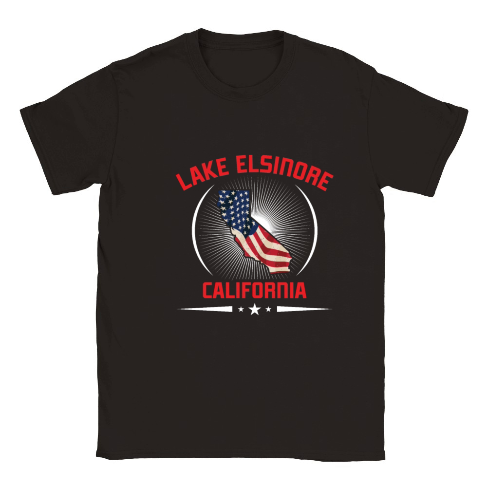 LAKE ELSINORE CALIFORNIA Nevada Lake Elsinore Classic Kids Crewneck T-shirt
