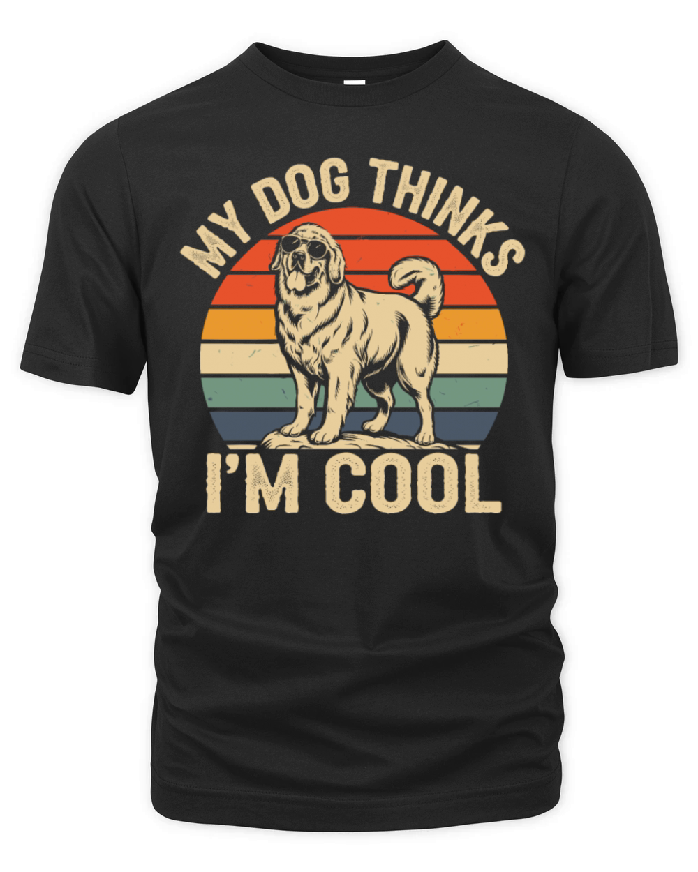 Maremma Sheepdog My Dog Thinks Im Cool Organic Unisex T-shirt