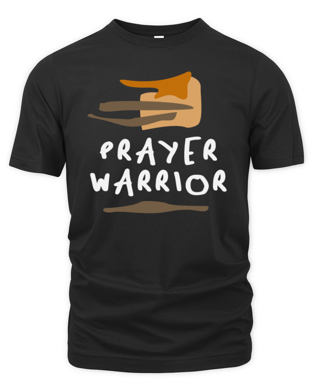 Prayer Warrior - Strong and Empowering Christian Organic Unisex T-shirt