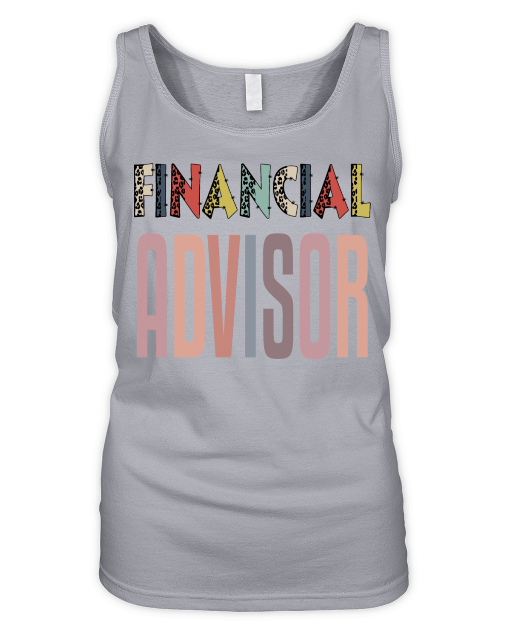 Financial Advisor Organic Women's Tank Top