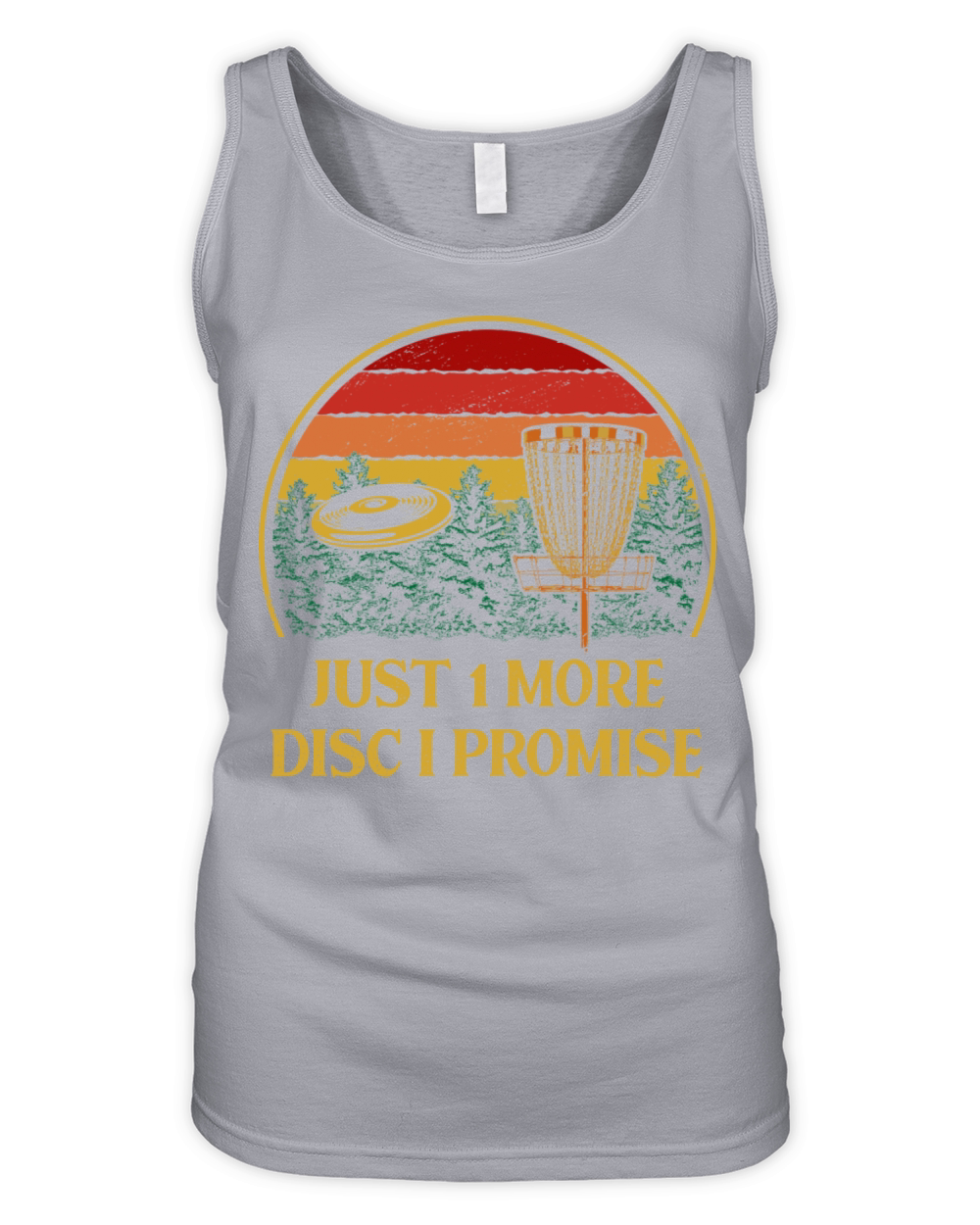 Just 1 More Disc Disc Golf Sayings Golfer Quotes F Organic Women's Tank Top