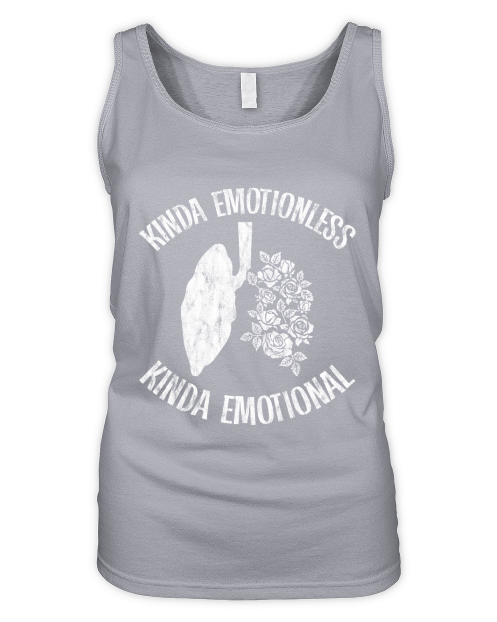 Kinda Emotionless Kinda Emotional 5 Organic Women's Tank Top